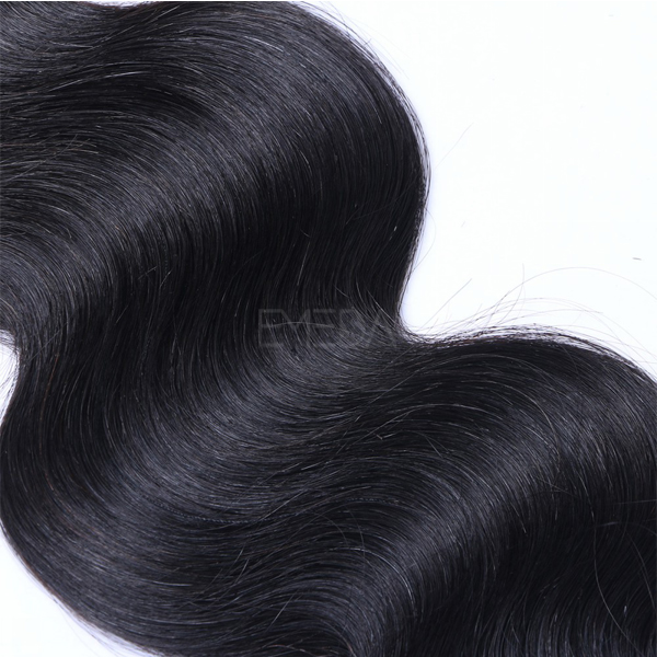 Peruvian body wave natural curly hair extensions CX056